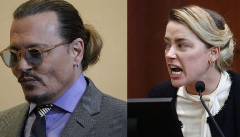 El tenso cruce de miradas entre Johnny Depp y Amber Heard que todos comentan